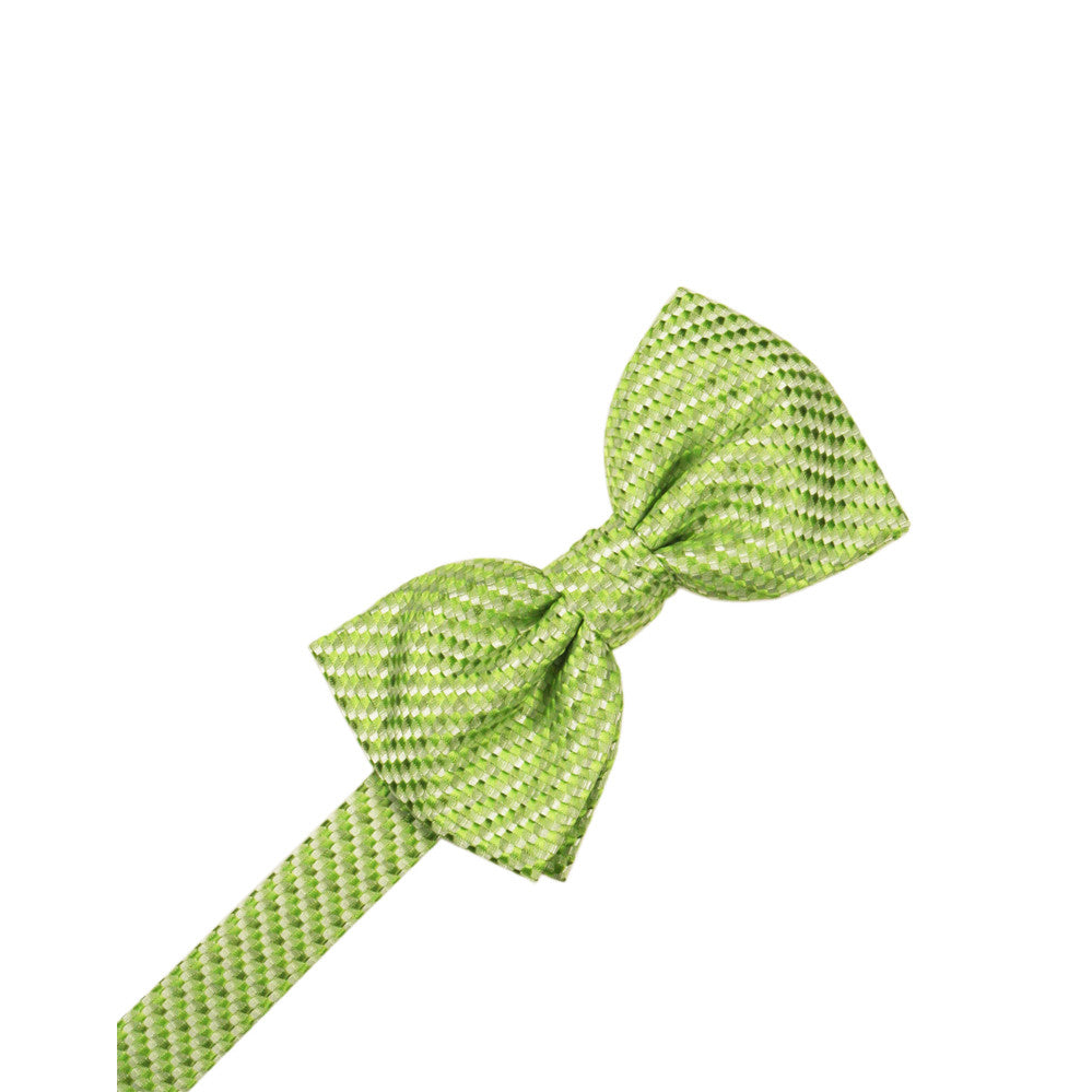 Lime Venetian Bow Tie