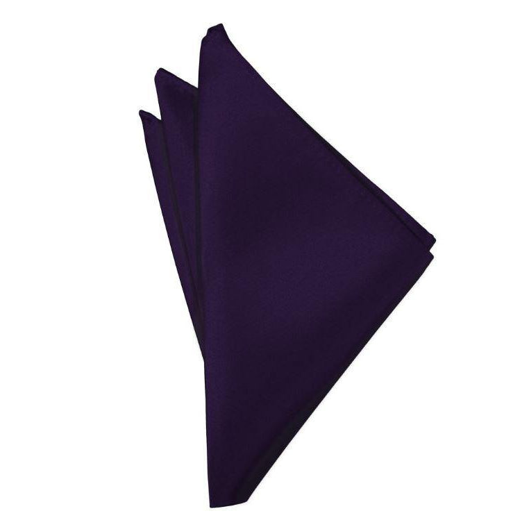Mens Amethyst Suit Pocket Square