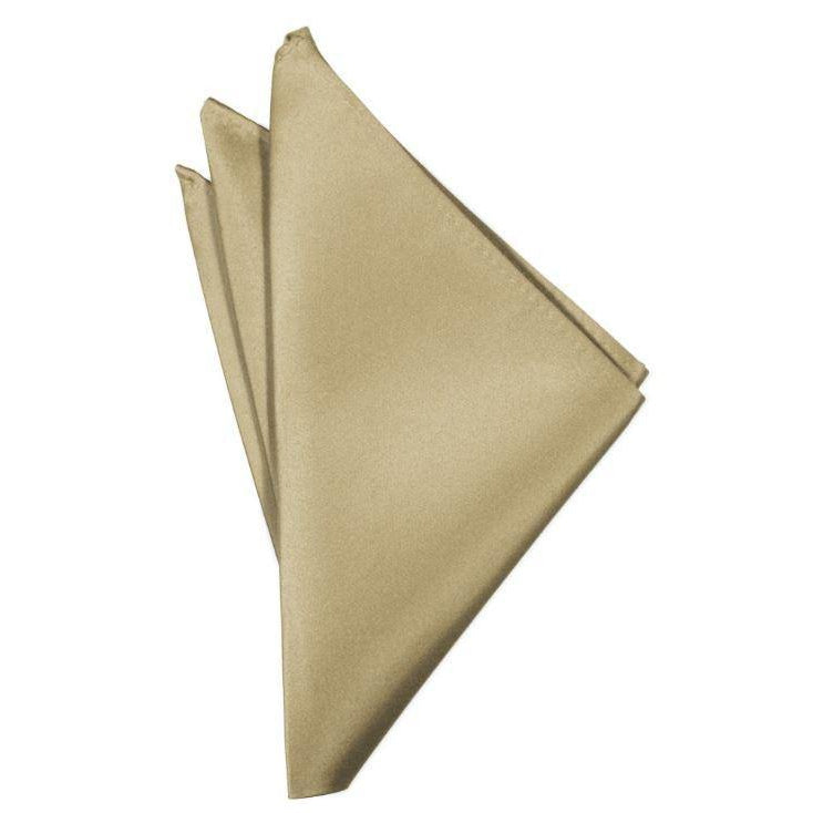 Mens Golden Suit Pocket Square