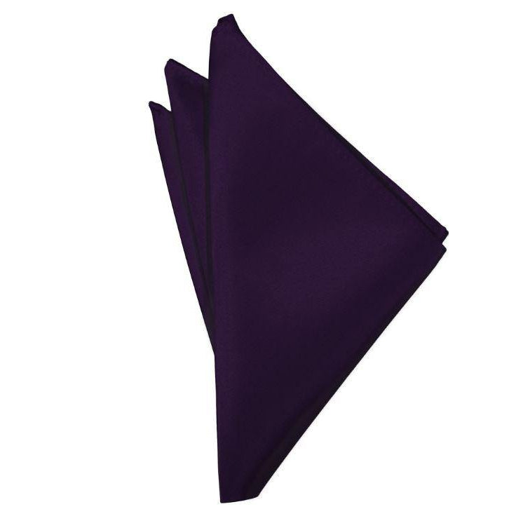 Mens Lapis Purple Suit Pocket Square