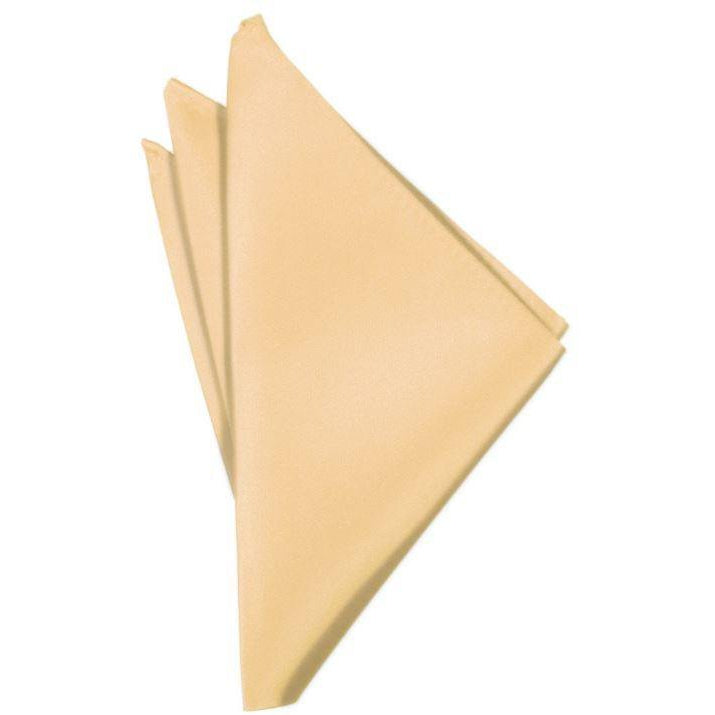 Mens Peach Suit Pocket Square