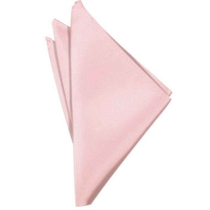 Mens Pink Suit Pocket Square