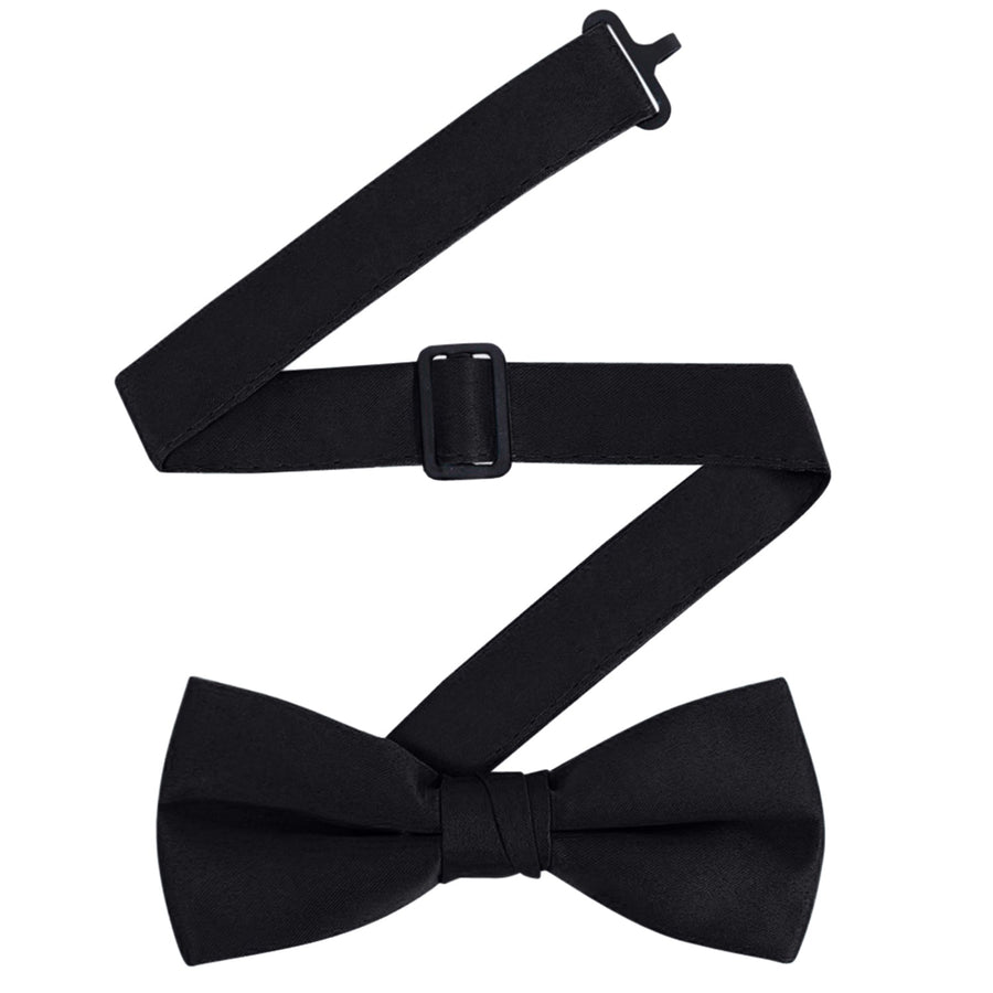 Mens Backless Black Tuxedo Vest and Tie