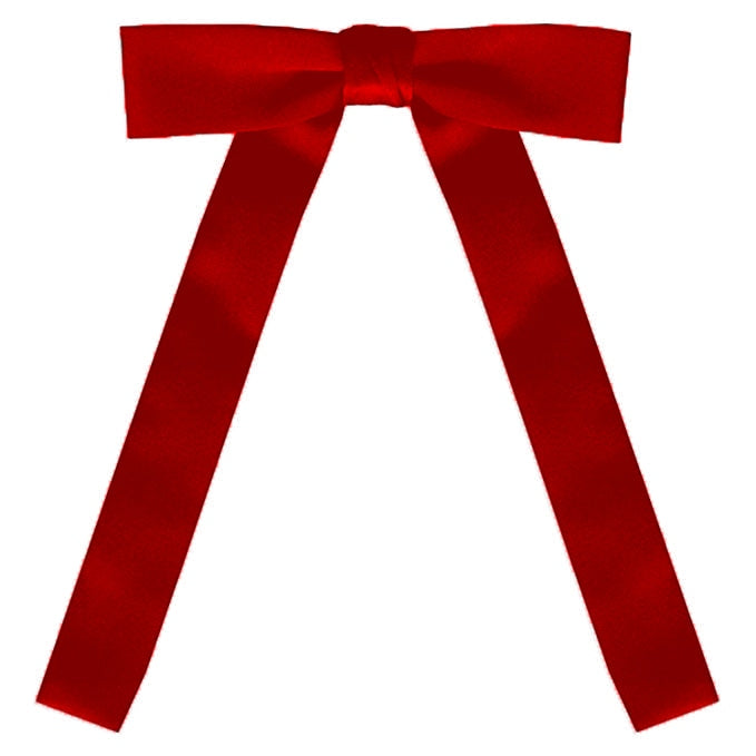 Red Satin Western Kentucky String Tie