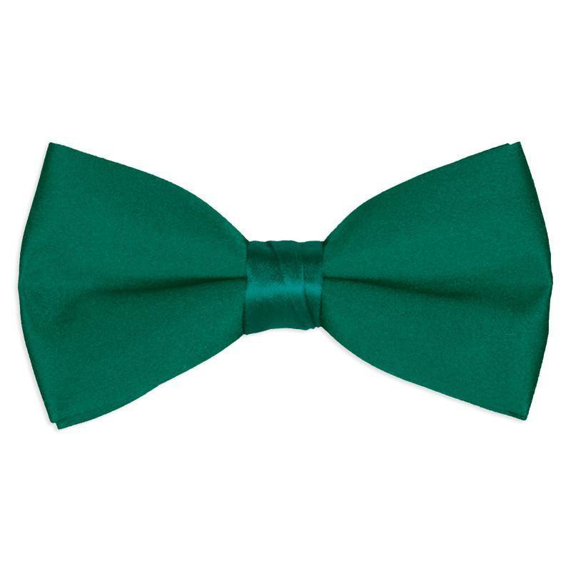 Mens Emerald Green Pre Tied Bow Tie