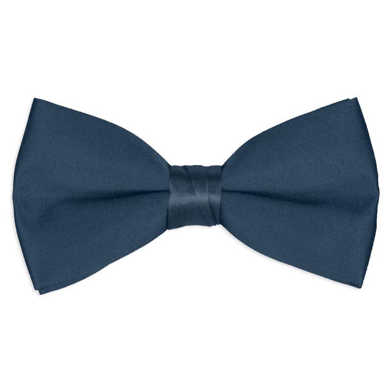 Mens Victorian Blue Pre Tied Bow Tie