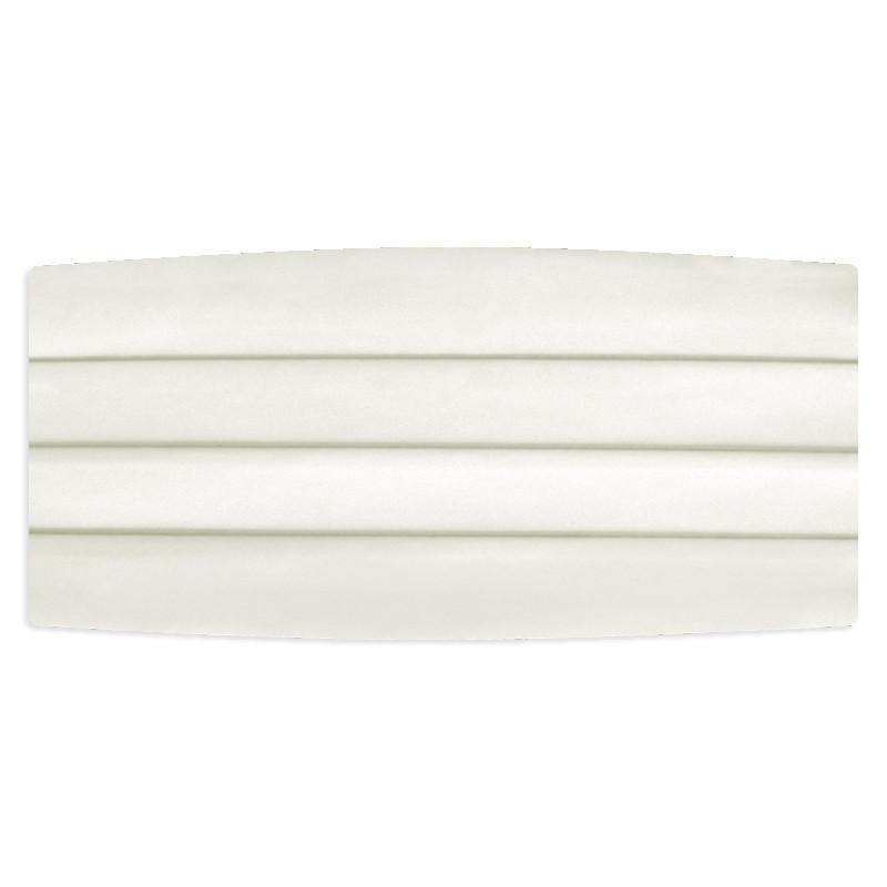 Mens Ivory Cummerbund