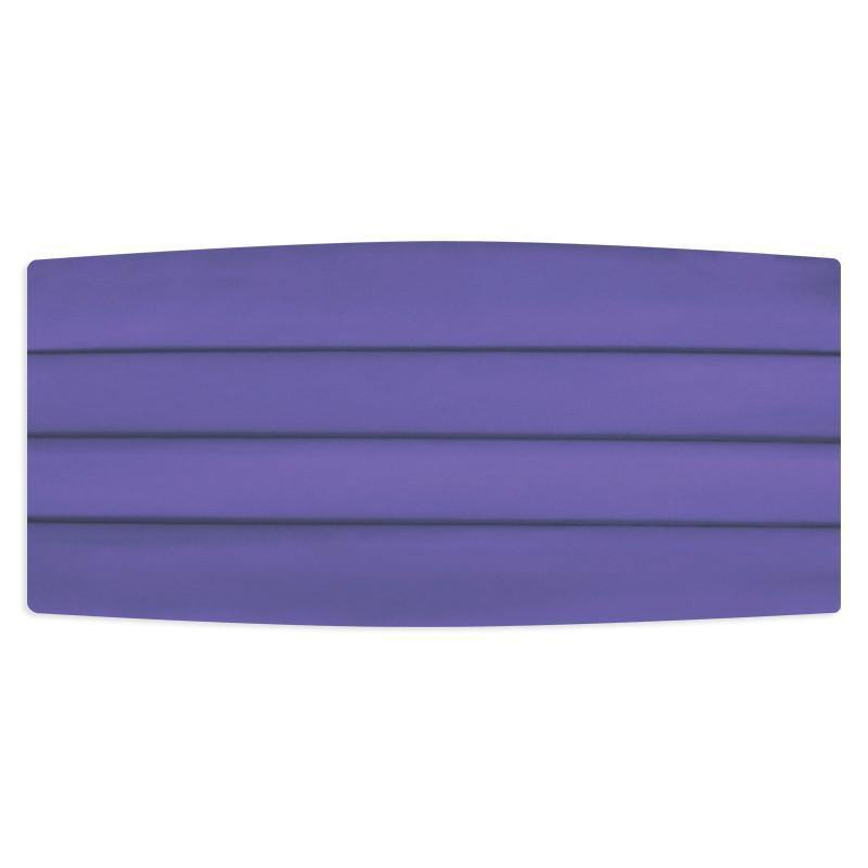 Mens Purple Cummerbund