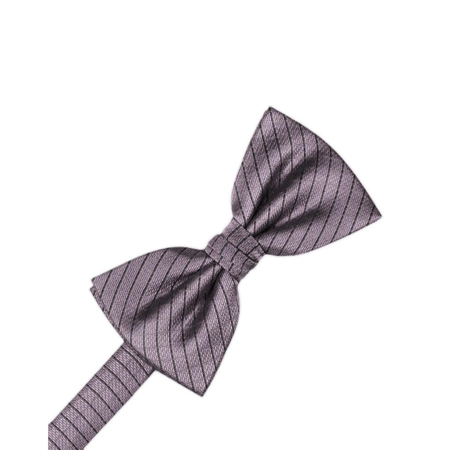 Mens Diamond Grid Pattern Heather Pre Tied Bow Tie