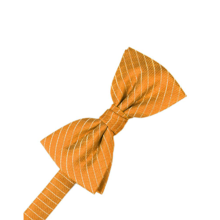Mens Diamond Grid Pattern Mandarin Pre Tied Bow Tie