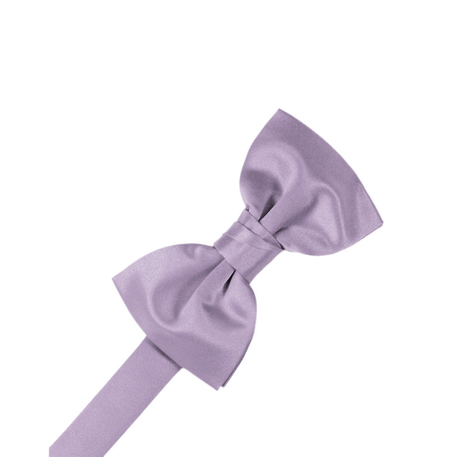 Mens Satin Heather Bow Tie