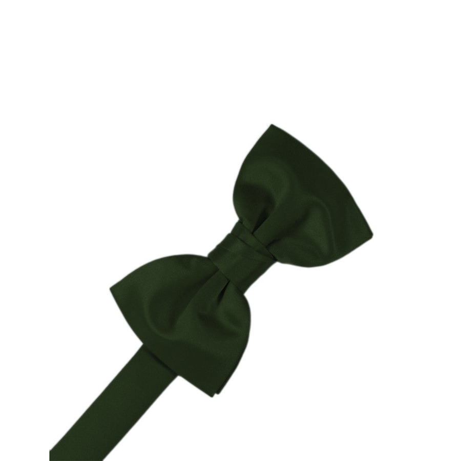 Mens Satin Holly Bow Tie