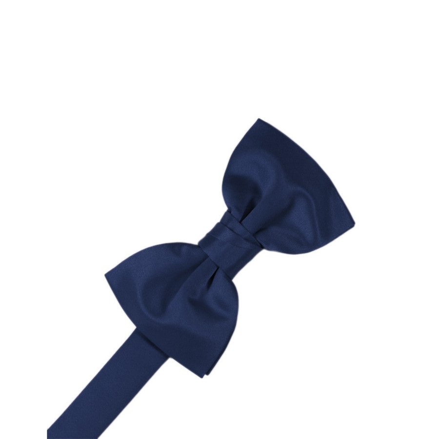 Mens Satin Peacock Bow Tie