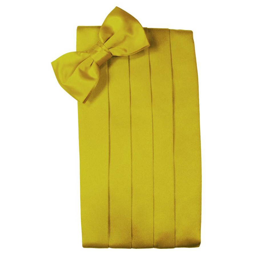 Mens Willow Premier Satin Bow Tie and Cummerbund Set