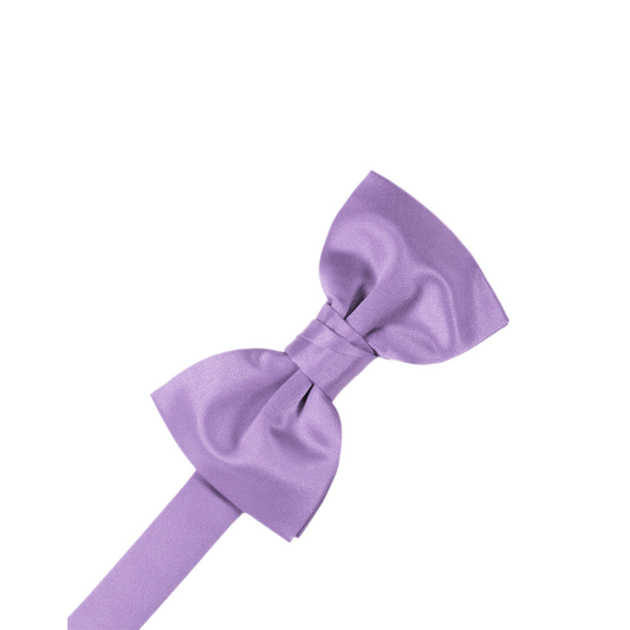 Mens Satin Wisteria Bow Tie