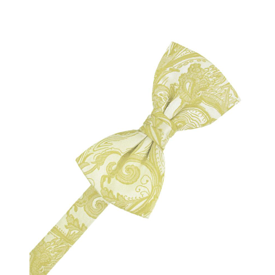 Mens Tapestry Banana Pre Tied Bow Tie