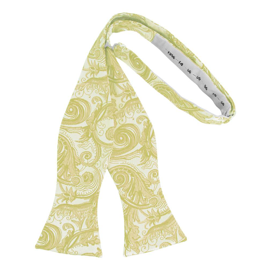 Mens Tapestry Banana Self Tie Bow Tie