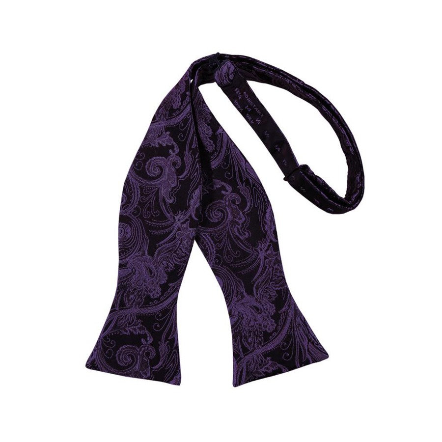 Mens Tapestry Berry Self Tie Bow Tie