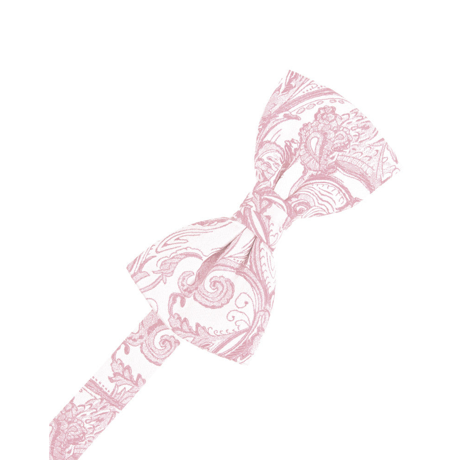 Mens Tapestry Blush Pre Tied Bow Tie