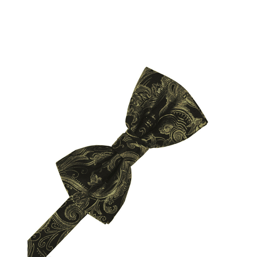 Mens Tapestry Moss Pre Tied Bow Tie