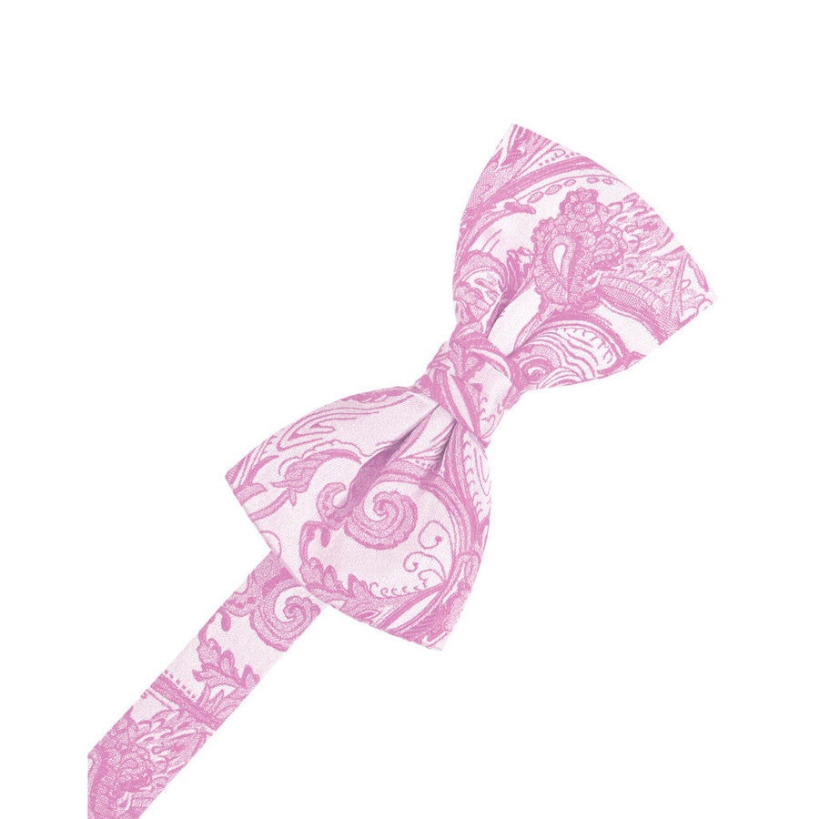 Mens Tapestry Rose Petal Pre Tied Bow Tie
