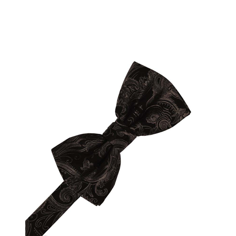 Mens Tapestry Truffle Pre Tied Bow Tie