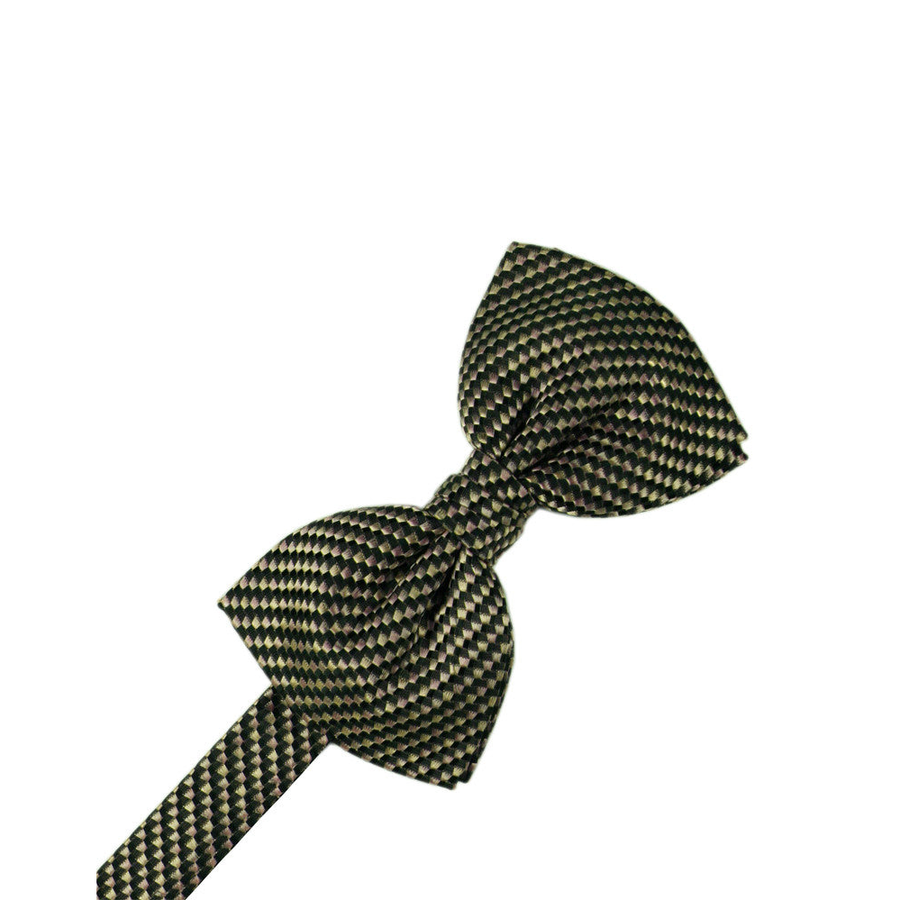 Mens Venetian Champagne Pre Tied Bow Tie