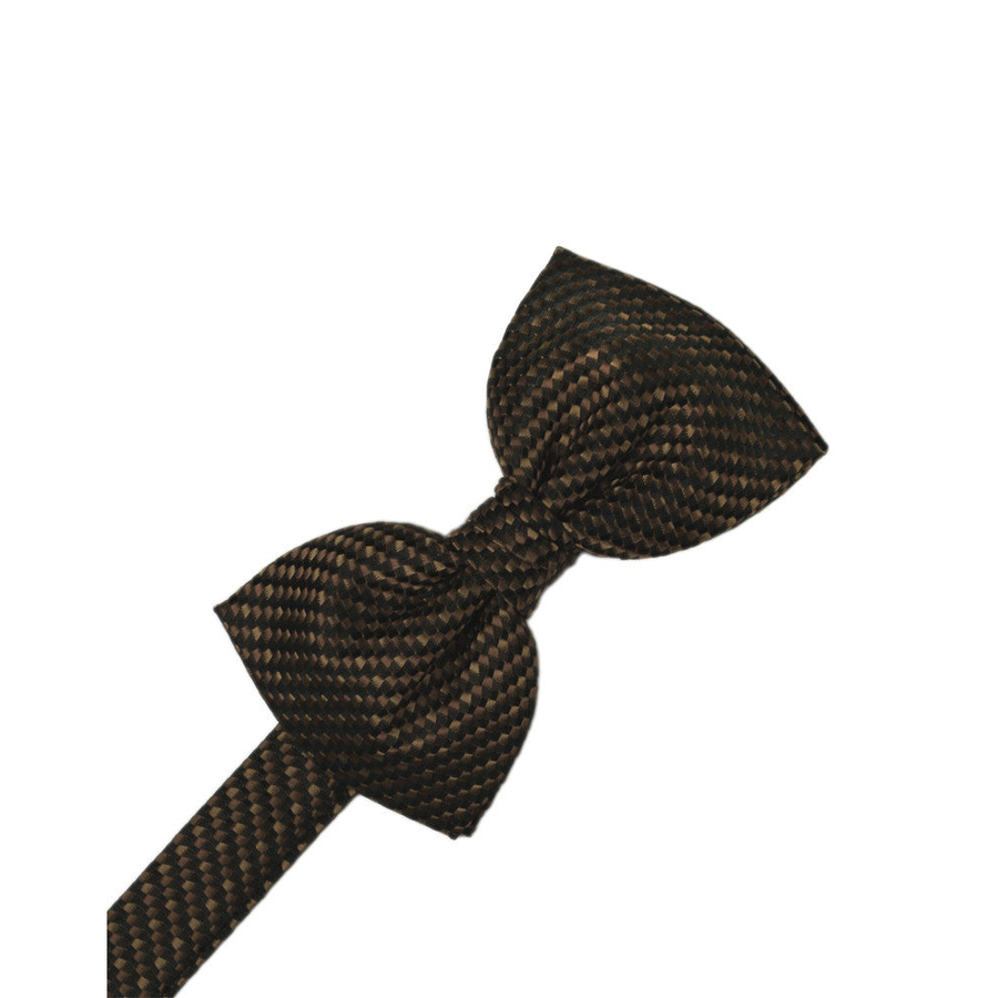 Mens Venetian Chocolate Pre Tied Bow Tie